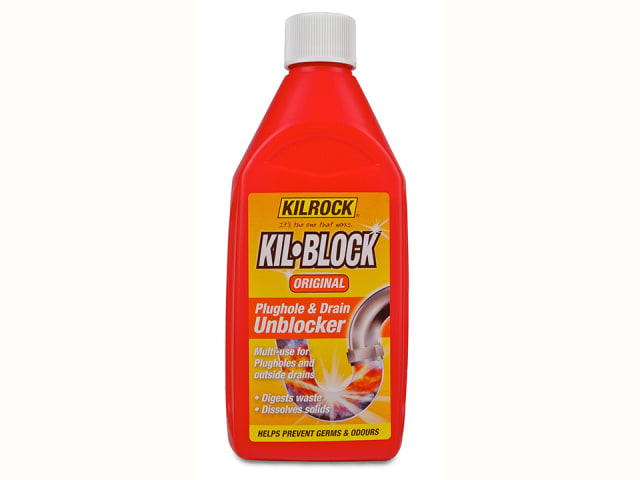 Kilrock Kil-Block Drain & Plug Unblocker 500 ml
