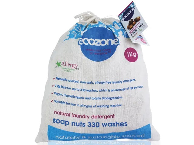 Ecozone Soap Nuts Soap Nuts 330 Washes 1kg SN1KG
