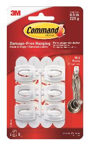 3M Command Hooks Mini Hooks 17006