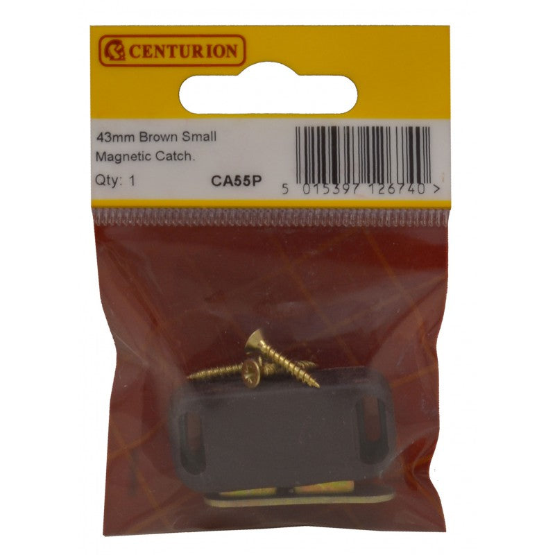 Centurion 43mm Brown Small Cabinet Magnetic Catch