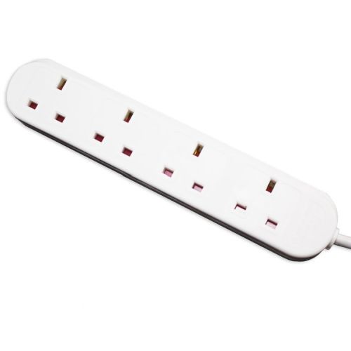 Extension Lead FR41 4 Gang 1 Metre