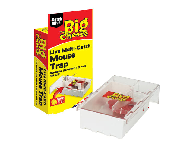 The Big Cheese STV 162 Live Catch Multi Mouse Trap Small
