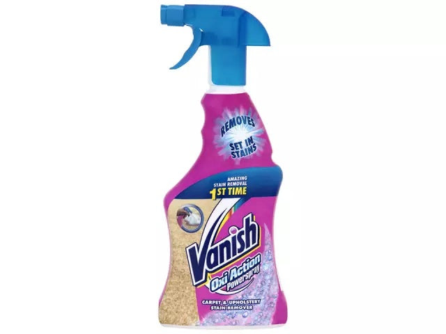 Vanish Oxi Action Carpet and Upholstery Power Spray 500ml