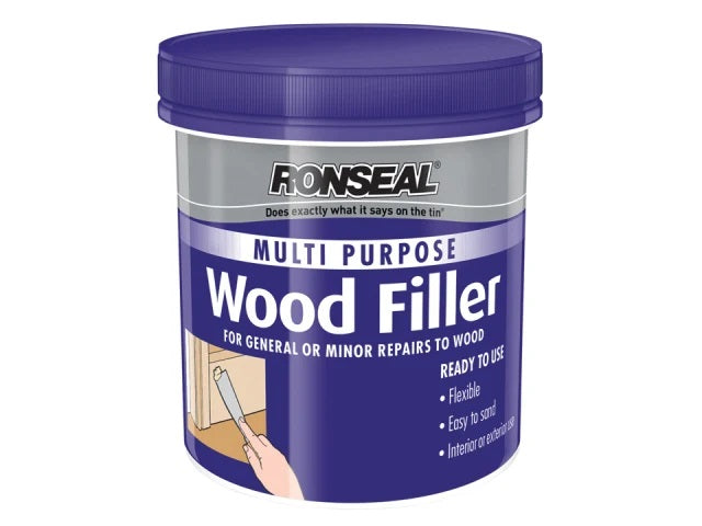 Ronseal Multi Purpose Wood Filler Tub Oak 250g