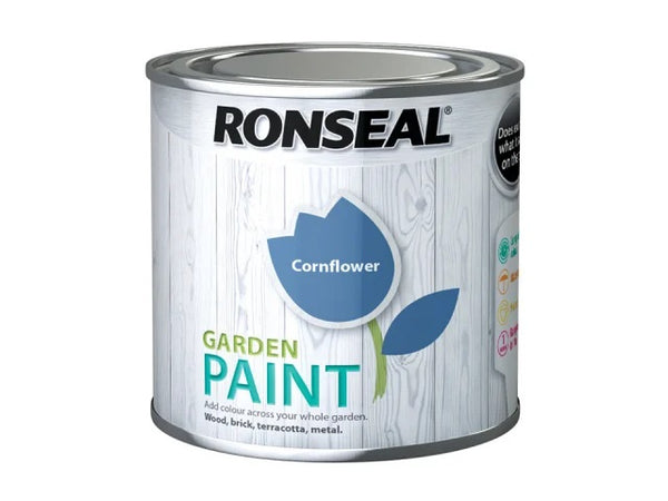 Ronseal Garden Paint Cornflower 250ml 