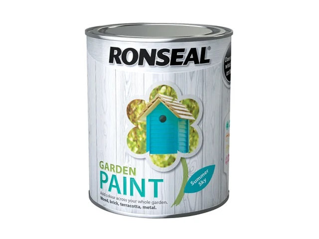 Ronseal Garden Paint Summer Sky 750ml 37416