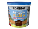 Ronseal Fence Life Plus + Dark Oak 5 Litres