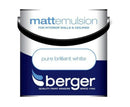 Berger Pure Brilliant White 3 Litres Matt Paint