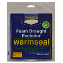 Warmseal G76201 5m White Extra Wide PVC Foam Draught Excluder