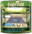 Cuprinol Anti Slip Decking Stain Urban Slate 2.5 Litre