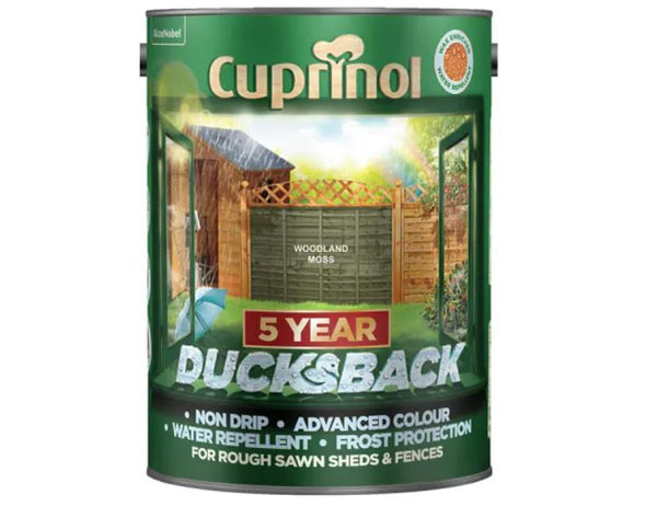 Cuprinol 5 Year Ducksback Woodland Moss 5L