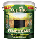 Cuprinol Less Mess Fence Care 6 Litres Black 5194069