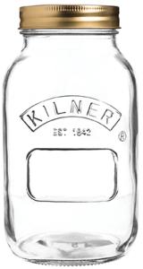 Kilner 0025.401 Screw Preserve Jar 1 Litre
