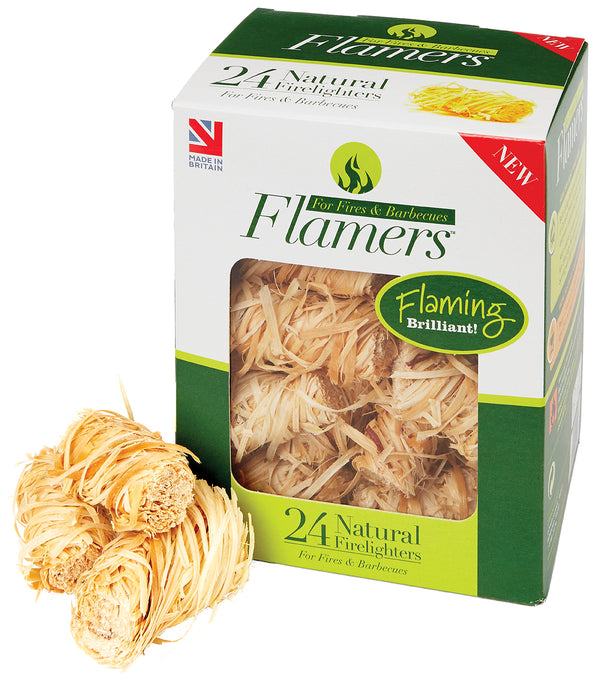 Flamers Natural Firelighters x 24