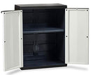 DEA Home Trend Line S Art 200 Cabinet Black and White