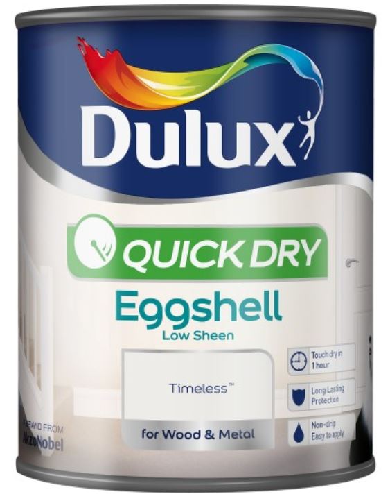 Dulux Quick Dry Eggshell Timeless 750ml
