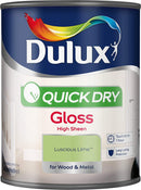 Dulux Quick Dry Gloss Luscious Lime 750ml 5211197