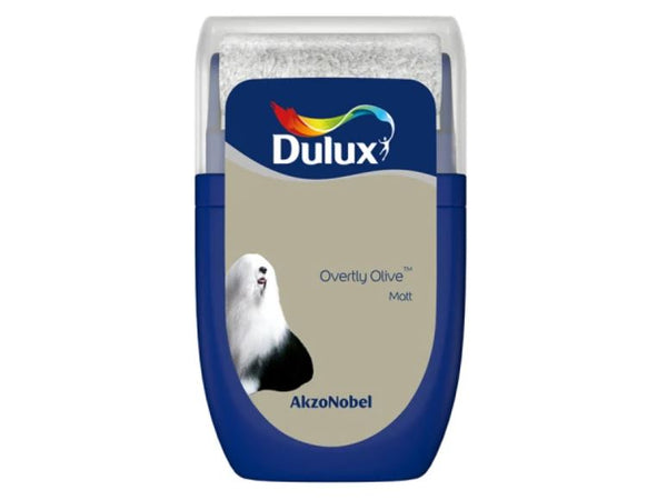 Dulux Emulsion Tester Overtly Olive 30ml 5293000