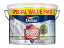 Dulux Weathershield Masonry Smooth Pure Brilliant White 7.5 Litres 5091323 NORFOLK DELIVERY ONLY