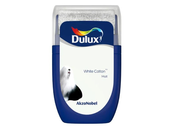 Dulux Emulsion Tester White Cotton 30ml 5267864