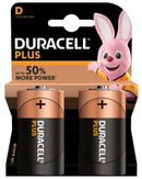 Duracell Plus - D Battery - Pack of 2