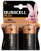 Duracell Plus - D Battery - Pack of 2