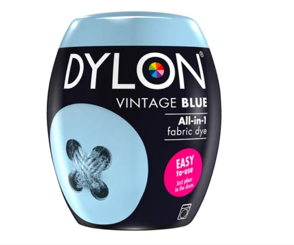 Dylon All In One Machine Dye Pod Vintage Blue 350g