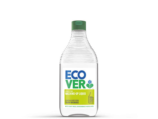 Ecover Sensitive Washing Up Liquid Lemon & Aloe Vera 450ml 