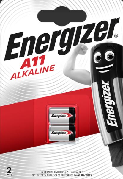 Energizer A11 Alkaline Battery - Pack of 2