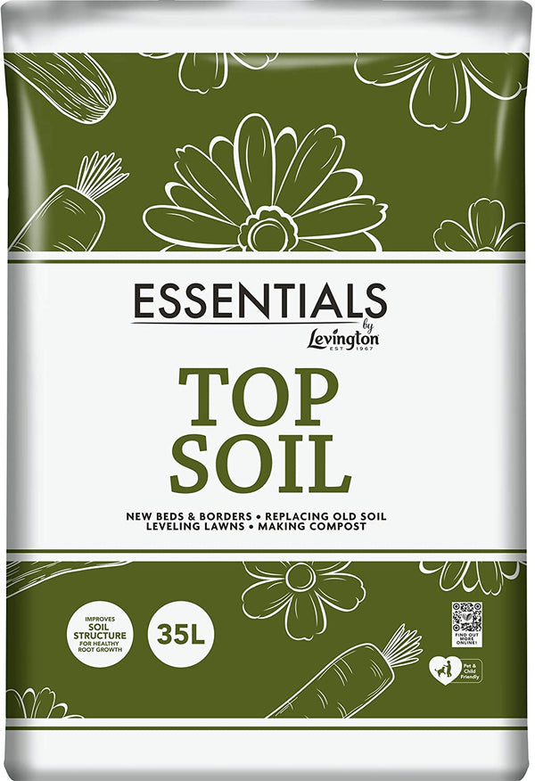 Essentials by Levingtons Top Soil 35 Litres NORFOLK DELIVERY ONLY