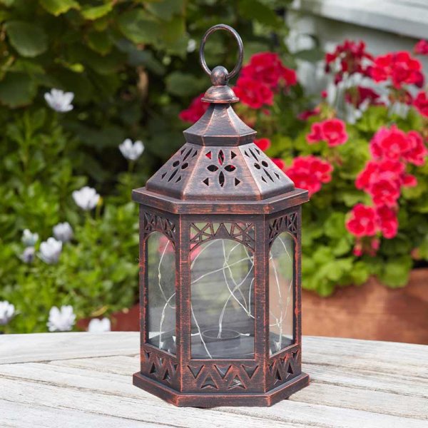 Smart Garden Firefly Maroc Battery Lit Lantern 