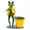 Frog With Spade Pot Planter 5030350