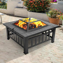 GardenKraft Brazier Square Table Firepit 19609