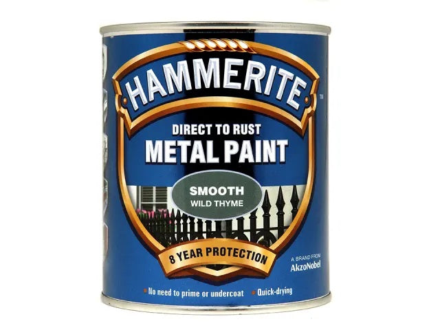Hammerite Metal Smooth Wild Thyme 250ml 5158229
