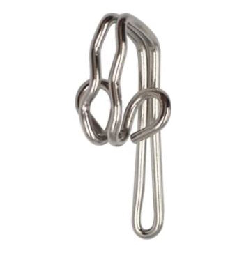 Heavy Duty Zinc Plated Curtain Hook Pack of 50