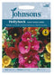 Johnsons Alcea rosea - Hollyhock Giant Single Mixed Seeds
