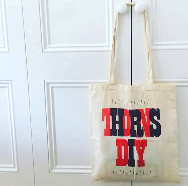 Thorns DIY Shoulder Tote Bag