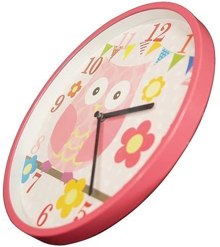 Kiddiwinks Childrens Wall Clock Owl Clock KW125