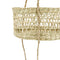 KitchenCraft Natural Elements 2-Tier Seagrass Hanging Planter