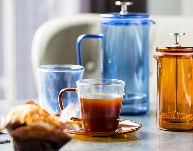 La Cafetière Amber Tea Cup and Saucer 240ml
