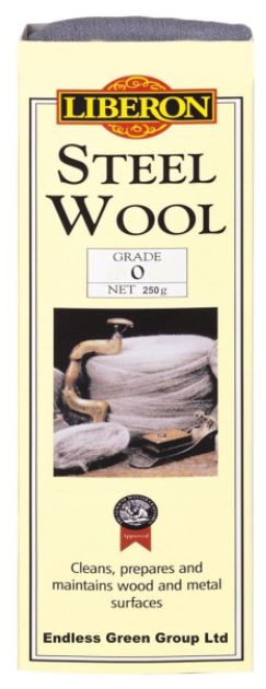 Liberon Steel Wool Fine Grade 0 250g 015068