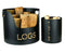 Manor 0345 Log & Kindling Tub Set BlackManor 0345 Log & Kindling Tub Set Black