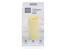 Premier Accents Cream LED Flickabright Flameless Candle 18cm x 9cm