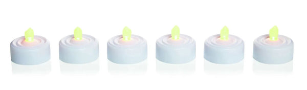 Premier Accents Flickering LED Tealights Pack of 6 LB071206