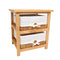 Premier Housewares Honey Wooden Storage Unit 2402193