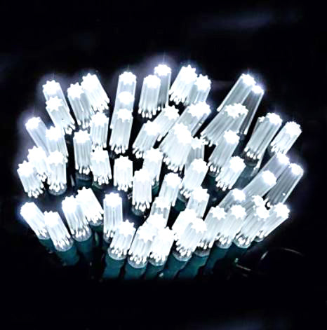 Premier 200 White LED Star Caps Multi Action