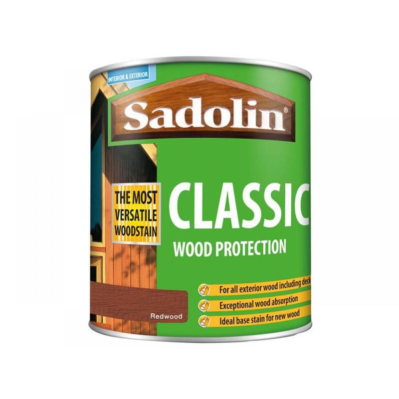 Sadolin Classic Wood Protection Redwood 1 Litre