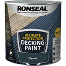 Ronseal Ultimate Decking Stain Paint Charcoal 2.5 Litres 39143