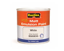 Rustins Quick Dry White Matt Emulsion Paint 250ml