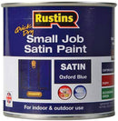 Rustins Quick Dry Small Job Satin Oxford Blue 250ml